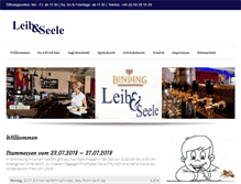 Tablet Screenshot of leibundseele-frankfurt.de